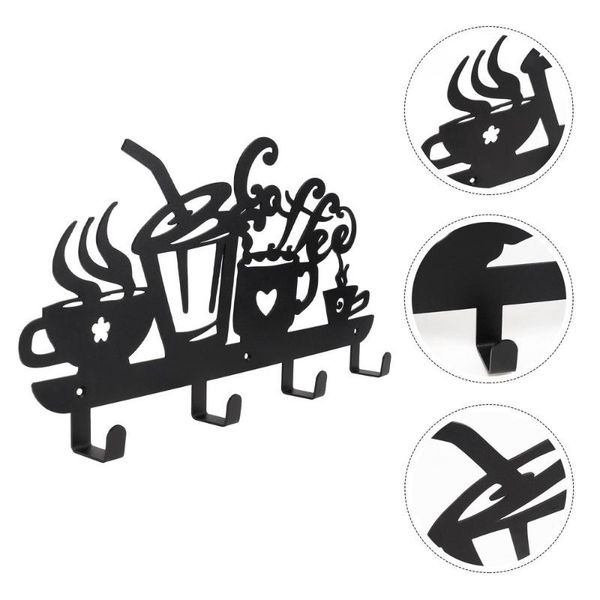 

hooks & rails 1pc coffee cup mug hanging rack elegant wall draining hook