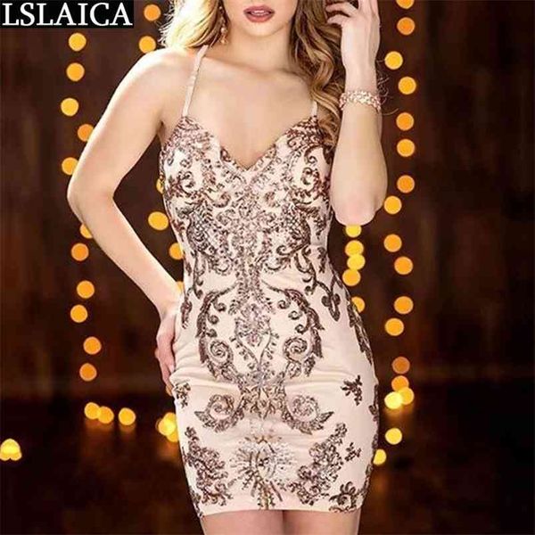 

fashion party dress backless high waist sequin elegant club streetwear evening night bodycon women bandage 210515, Black;gray