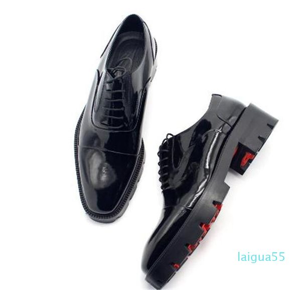 

handmade oxfords men formal business shoes wedding party shoe, Black