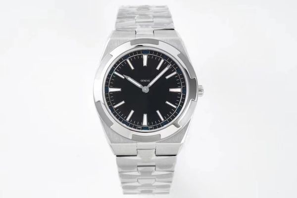 

40mm men watch 1120 automatic mens wristwatch business watches ultra-thin 2000v sapphire crystal bracelet waterproof summer light blue grey, Slivery;brown