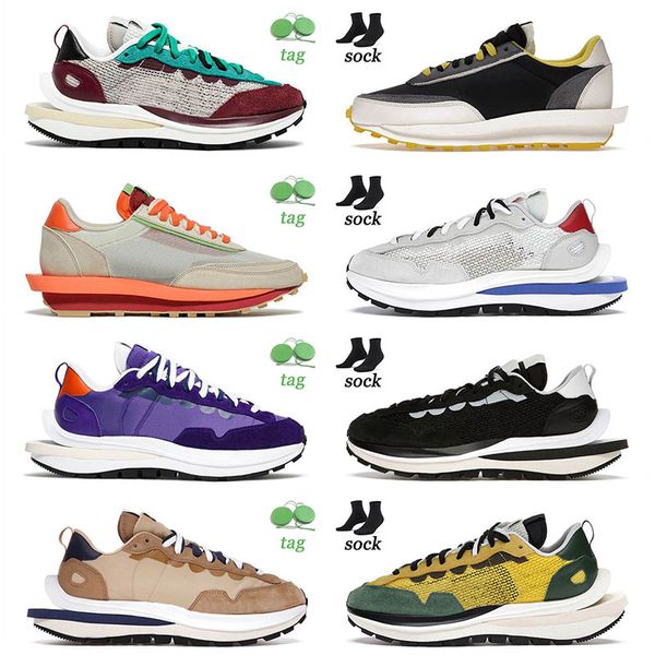 

authentic 2022 vaporwaffle casual shoes ldv waffle bright citron villain red for mens women blazer ldvwaffle trainers outdoor 36-45, Black