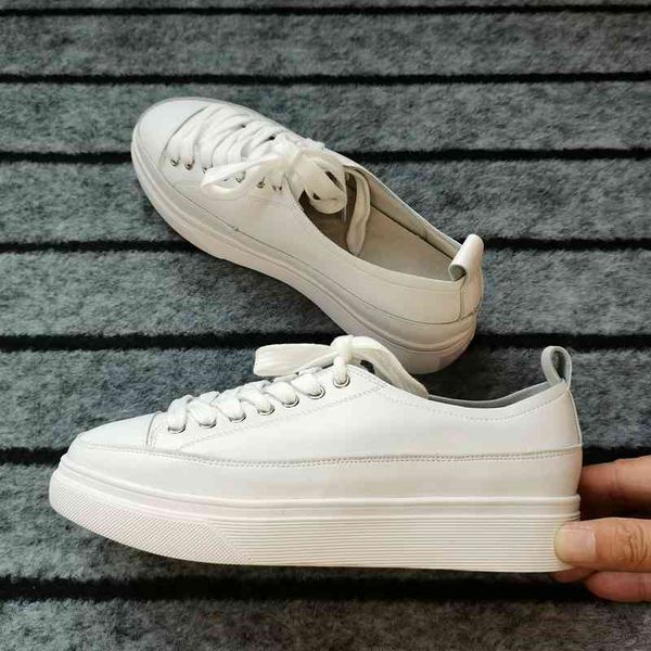 

sandals -autumn female pumps natural leather shoes 22.5-25cm length of cow moccasins background white casual sports w76a, Black