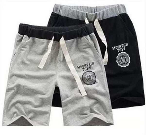 

men's shorts style sports casual capris men's beach middle pants big size fashionable shorts, White;black