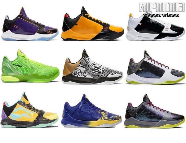 

authentic zk5 kb5 5s bruce lee protro shoes 5x champ lakers purple gold 2k20 chaos mamba zoom zk 5 v mens sneakers kb6 trainers