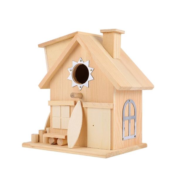 

bird house for outside backyard garden outdoor rustic birdhouse cages