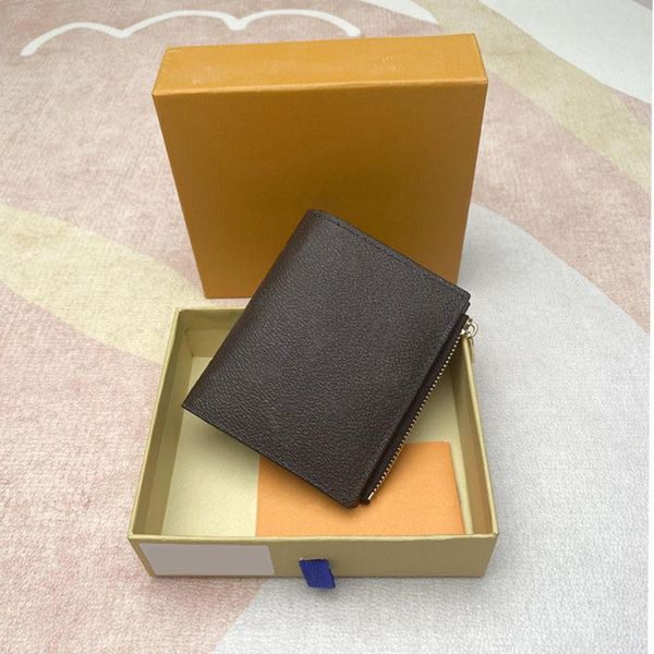 

wallets luxury 2021 classic men's and women's zipper wallet series bank card clip, Red;black