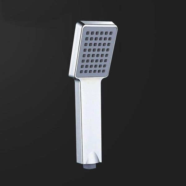 

bathroom shower sets quality square head hand held plastic plated sprayer high pressure water abs+tpr accessories