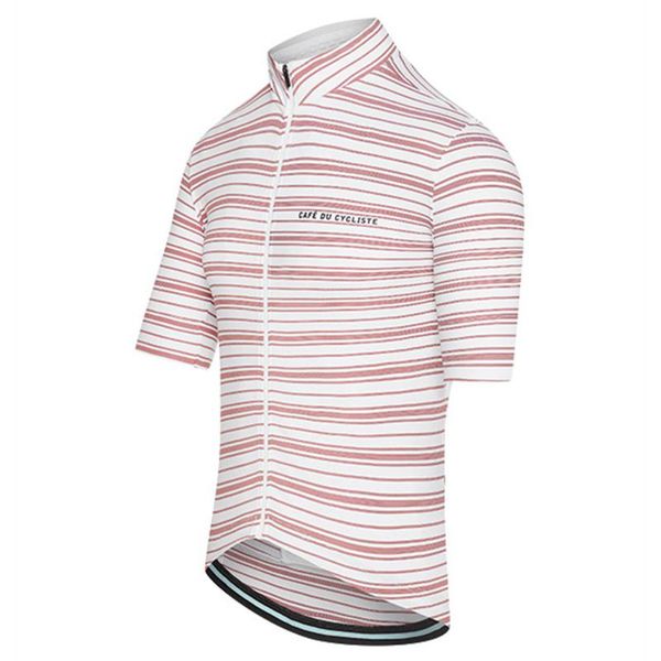 

racing jackets men summer leisure sport cycling jersey short sleeve shirt cafe du cycliste spain bike equipment ropa hombre, Black;red