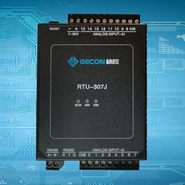 

analog input 4-20ma 0-10v modbusrtu module 0.1% precision adc acquisition transmission fingerprint access control
