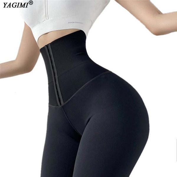 

women's shapers yagimi women high waist tummy control panties slimming pants body shaper shapewear bulifter trimmer long with hook, Black;white