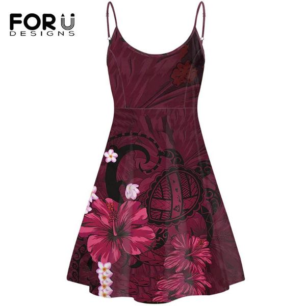 

casual dresses forudesigns elegant women party slip dress fashion tribal style print ladies luxury sleeveless sundress vintage beach 2021, Black;gray