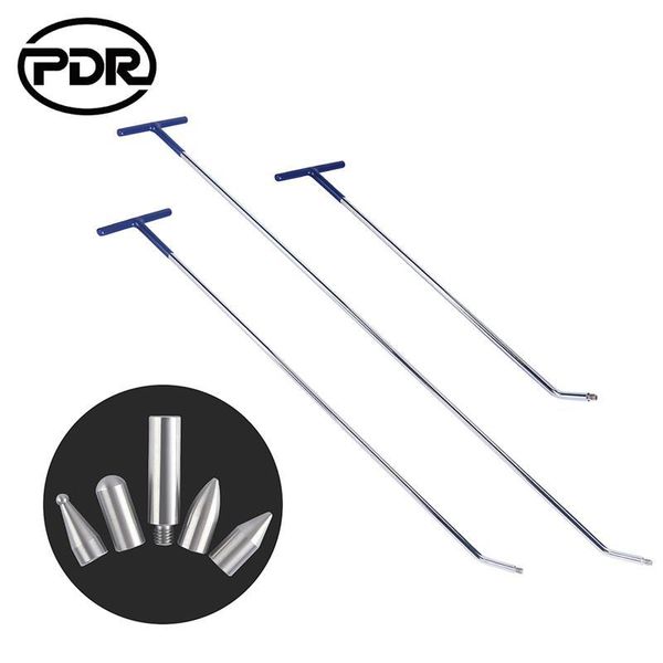 

super pdr crowbar 95cm tools set dent repair rods pry bars stainless steel paintless car body remove profession professional hand tool sets