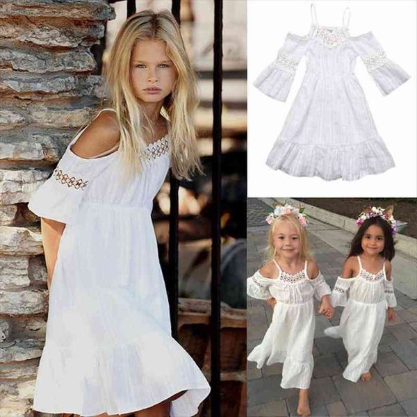 

2 to 6 years cute littler girls white summer dress kids vintage lace princess dress wedding party pageant dresses, Red;yellow
