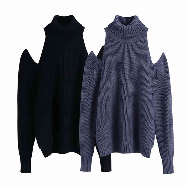 

women's shorts elegant women solid turtleneck sweater fashion ladies off-the-shoulder knitted streetwear female chic pullover, White;black