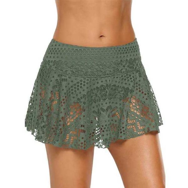 

fashion skirts 2021 temperament women's lace, Black