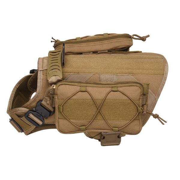 

1000d outdoor tactical dog vt molle walking cloth equipment pet