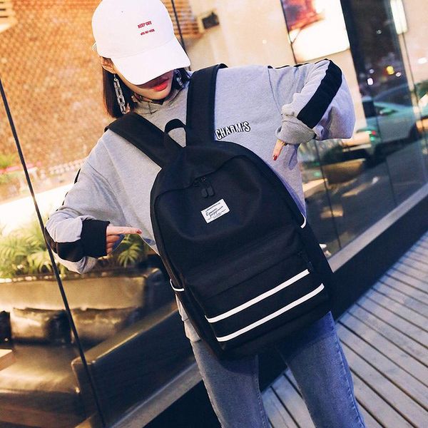 

backpack women's large-capacity korean casual wild school bag multifunctional waterproof travel anti-theft shoulder
