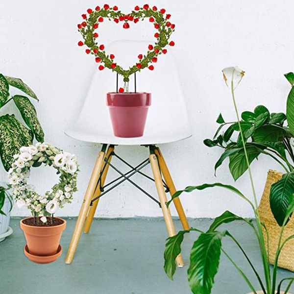 

metal garden flower stand tools iron plant climbing support with antirust coating indoor small pot used to vine plants other supplies