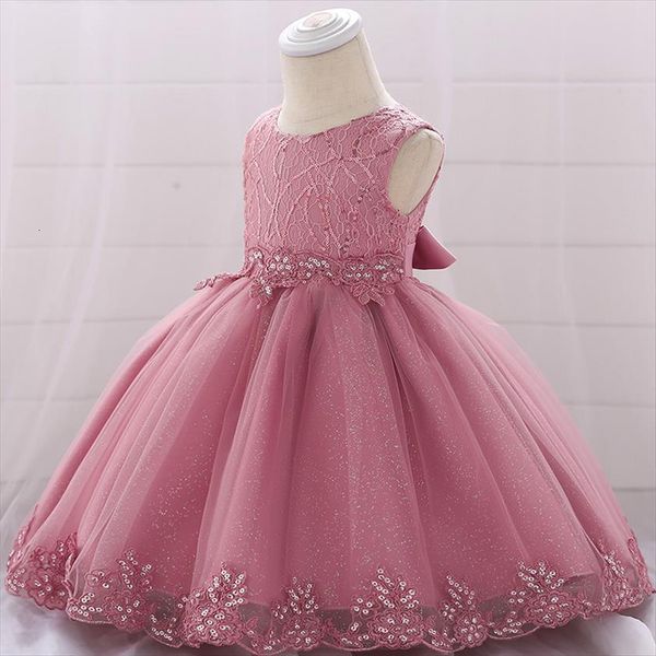 

1 year birthday outfits baby girl dresses girls clothes infant party princess floral christmas gown, Red;yellow