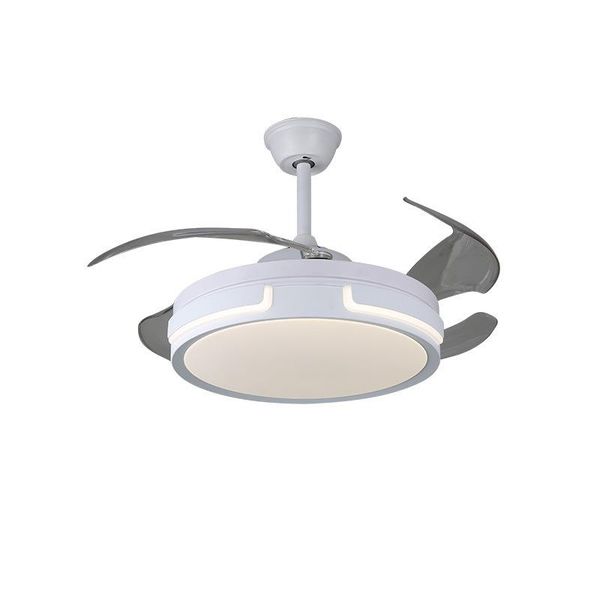 

ceiling fans qukau modern simple 42inch fan light remote control 3 color ultra-thin silent dining room bedroom st
