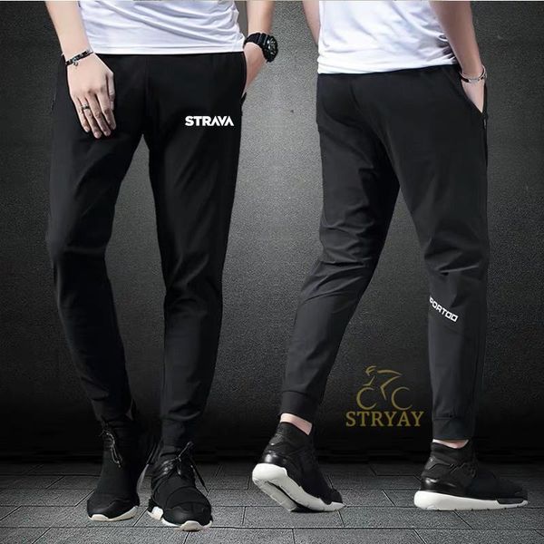 

racing pants strava mtb men's cycling quick dry outdoor sport clothing bicycle trouser for men breathable, Black;blue