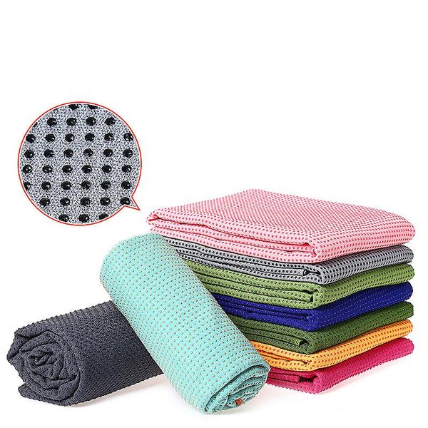 

yoga blankets 183*63cm mat drape non-slip fitness blanket environmental protection towel pvc straight line sport