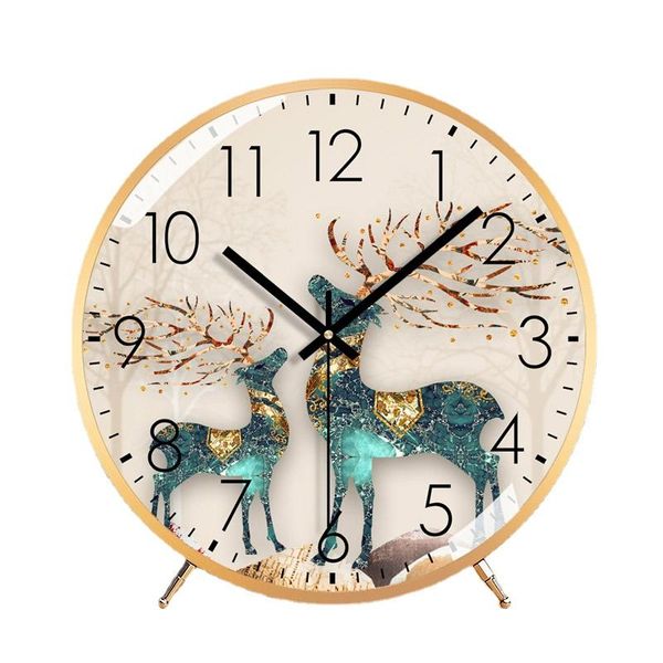 

desk & table clocks sitting room clock tower modern decoration deskpendulum