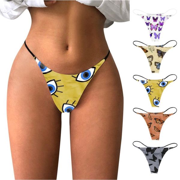 

women's panties 2021 womensports underpants seamless thong temptation underwear high waist cotton briefs g string, Black;pink