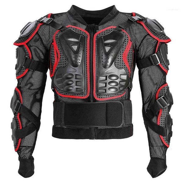 Racing Jaquetas Motocicleta Body Body Armor Homens Cotovelo Ombro Peito Back Pad Protector Proteção Protetor de proteção