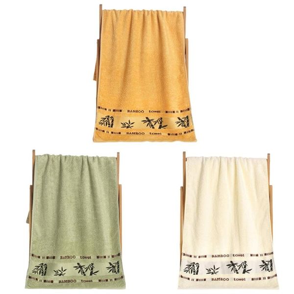 

towel bamboo fiber thick absorbent towels for adults use bathroom luxury