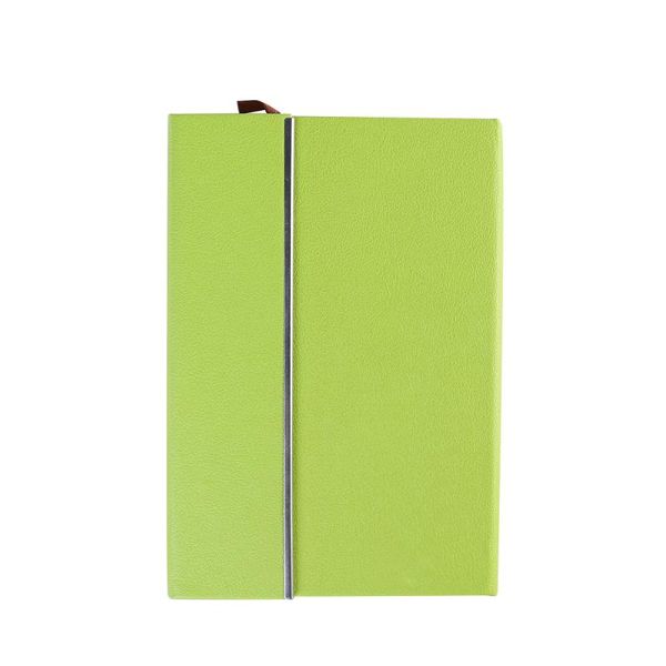

three-folding paperback notepad magnetic closure notebook pu leather journal diary (white) notepads, Purple;pink
