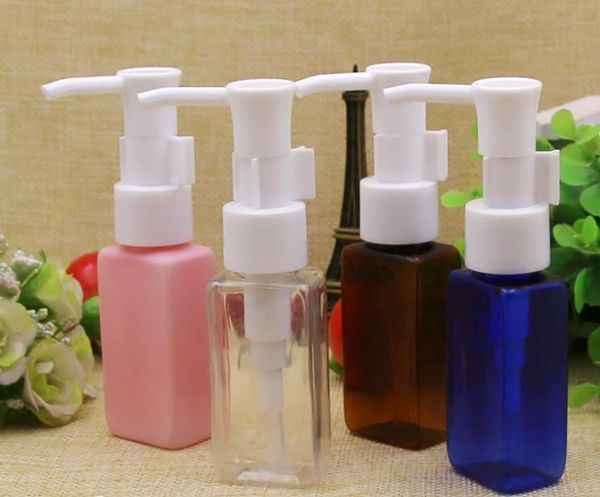 

30ml refillable bottles lotion container pump plastic emulsion bottle travel 4 colors living essentials storage & jars