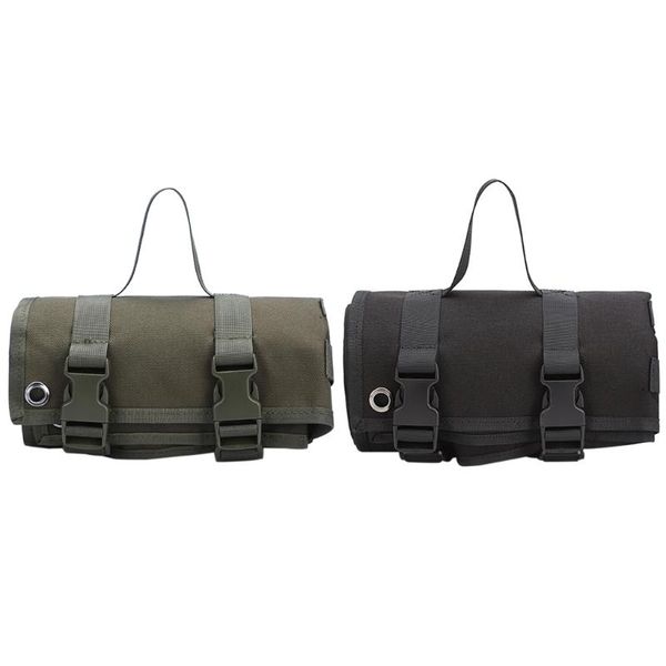 

outdoor pads portable shooting mat 6.6x2.5 feet roll up non slip camping folded pad