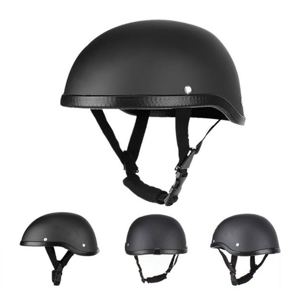 

summer vintage motorcycle riding half helmet open face windproof simple design motorbike chopper biker pilot
