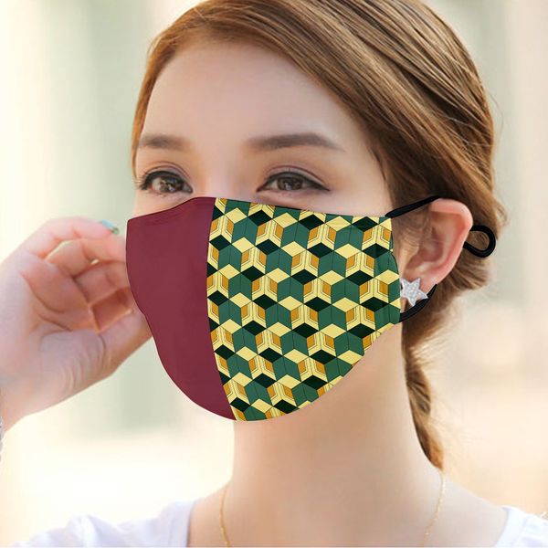 

the blade printed put pm2.5 gasket, and the mask can be washed