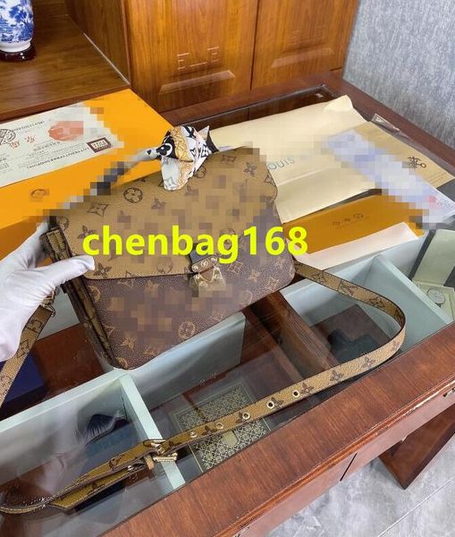 

7a 2021 classic leather bag women embossing handbags womens shoulder crossbody vintage clutch tote messensger bags mix style wallets purse w, Red;black