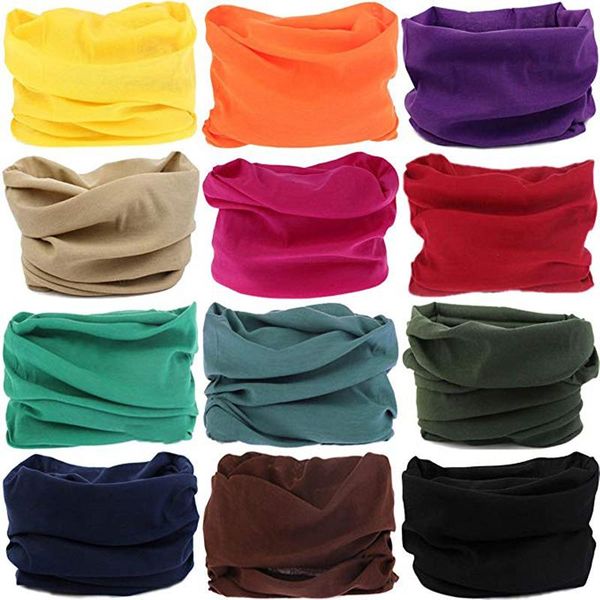 

men women sports hiking magic headscarf stretchy balaclava bandanas breathable comfortable face scarf camping climbing headband cycling caps, Black