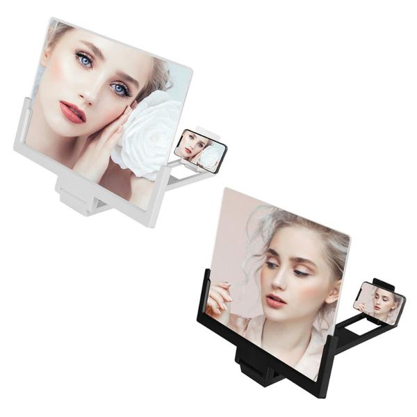 

inch mobile phone screen magnifying glass folding video cell mounts & holders