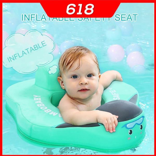 

life vest & buoy inflatable baby swimming ring anti-turning collar underarm 0-6 years old supplies