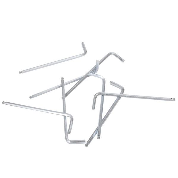 

hand tools 4mm ball end long metric hexagon hex key l shaped wrench 8 pcs