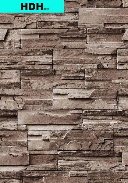 

wallpapers light brown brick self adhesive wallpaper stone peel and stick faux 3d for home decor stickers