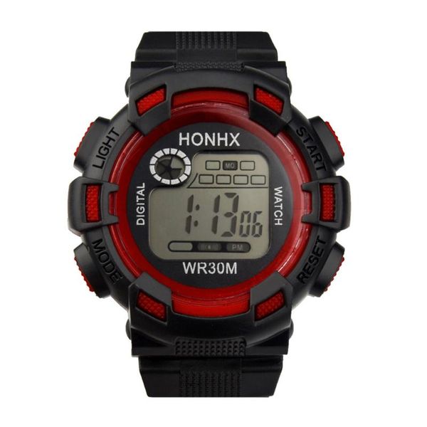

men's analog digital military sports led waterproof watch stylish multifunctional electronic relogio y30 wristwatches, Slivery;brown