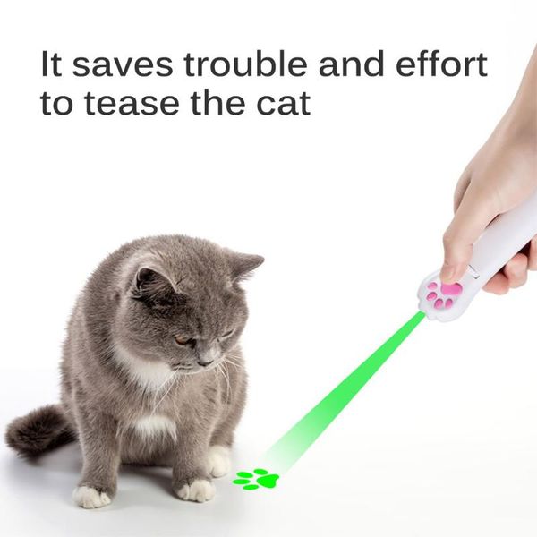 

projection funny cat toy usb rechargeable interactive pet supplies toys