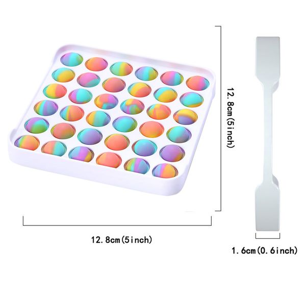 

2021 Novel Decompression Toy Pressure Plate Controller Educational Toy Adult Kid Funny Anti-stress Poop It Fidget Reliver Stress