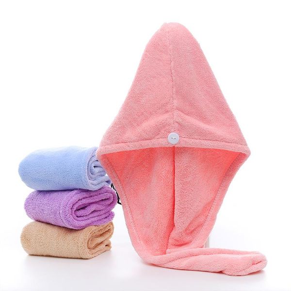 

towel microfiber hair bath terry color soft skin-friendly quick dry super water absorption no irritation
