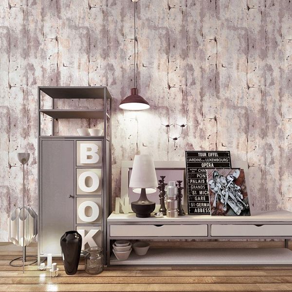 

wallpapers 9.5m x 53cm retro nostalgic industrial style wallpaper for bedroom living room office kitchen wall papers home decor de