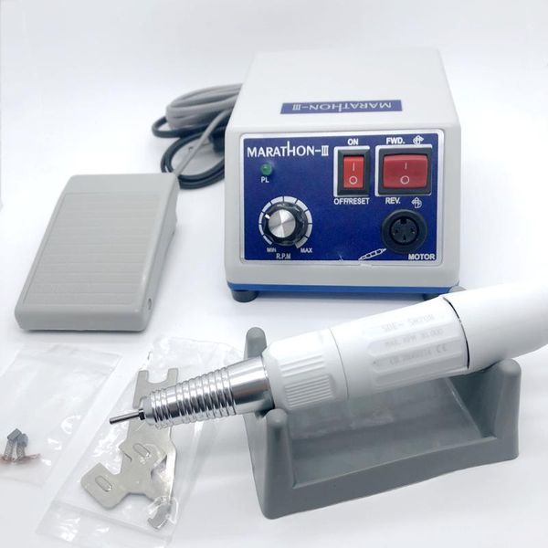 

nail drill & accessories 65w 35000rpm strong 210 marathon n3 sde h20n 30000rpm handpiece drills manicure machine pedicure electric file bits