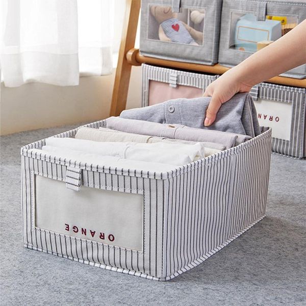 

foldable underwear storage box household non-woven clothing space-saving wardrobe drawer bags
