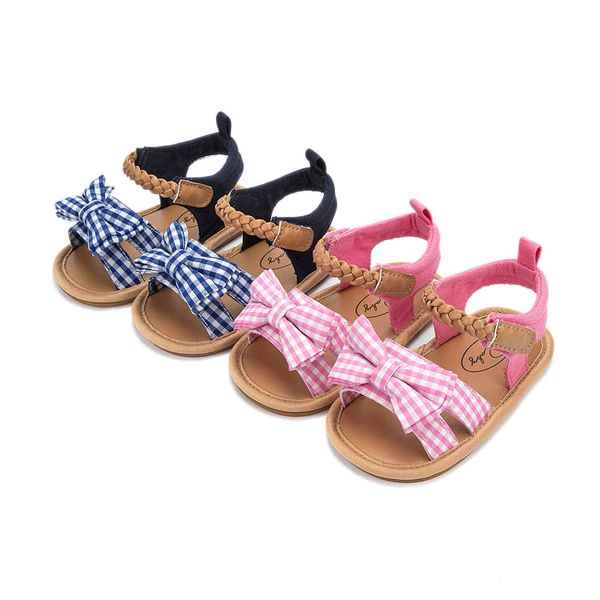

walkers sneakers 2021 summer sandals bow rubber soled toddlers baby shoes