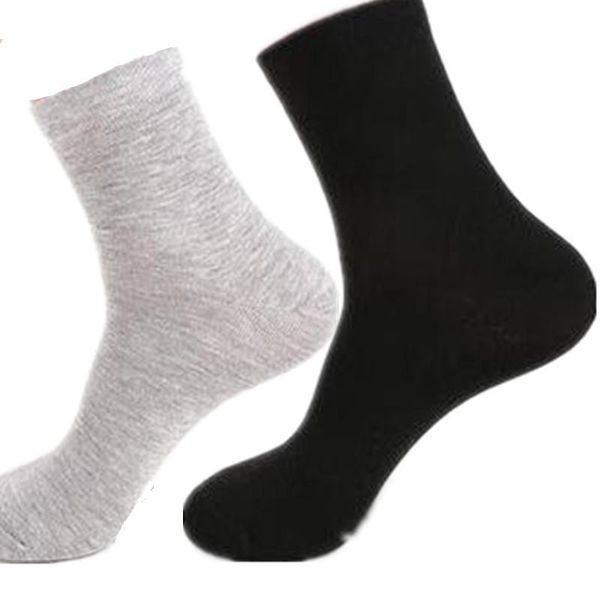 

men's cotton socks styles business men breathable spring autumn 10 pairs/lot, Black